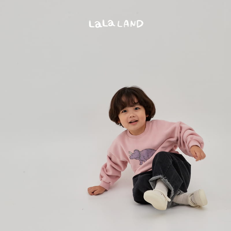 Lalaland - Korean Children Fashion - #prettylittlegirls - Dino Sweatshirt - 7