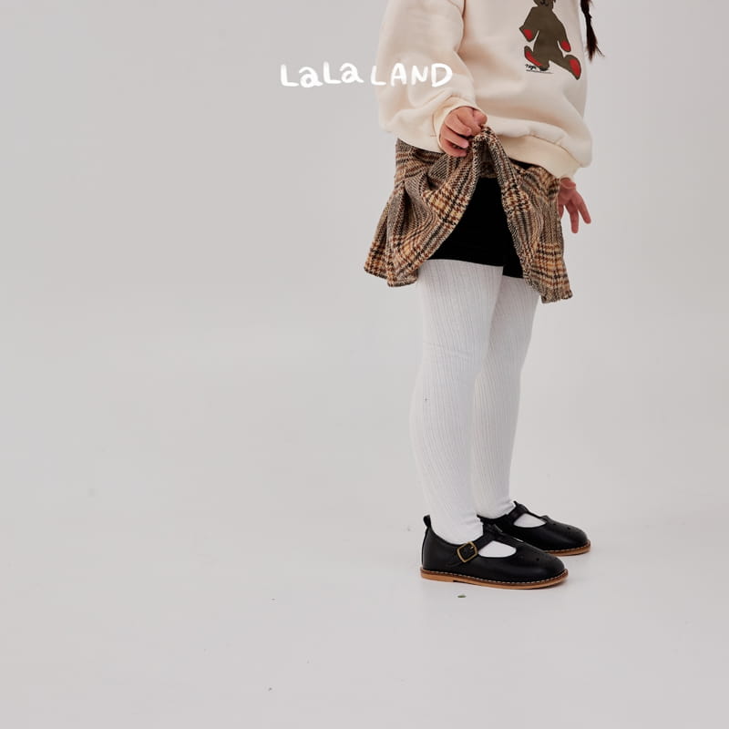Lalaland - Korean Children Fashion - #todddlerfashion - London Check Skirt - 8