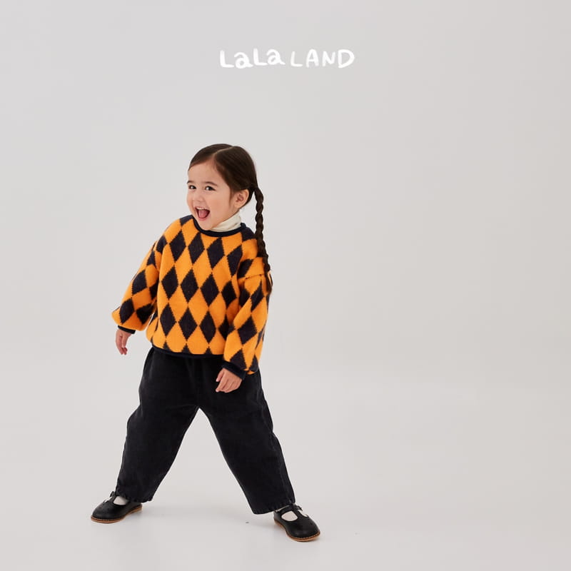 Lalaland - Korean Children Fashion - #toddlerclothing - Dia Jacquard Sweatshirt - 7