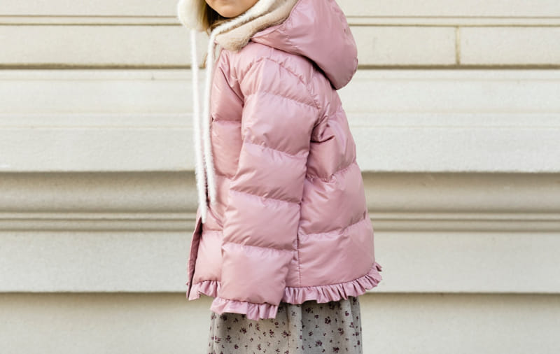 Le Bev - Korean Children Fashion - #Kfashion4kids - Frill Duck Jacket - 11