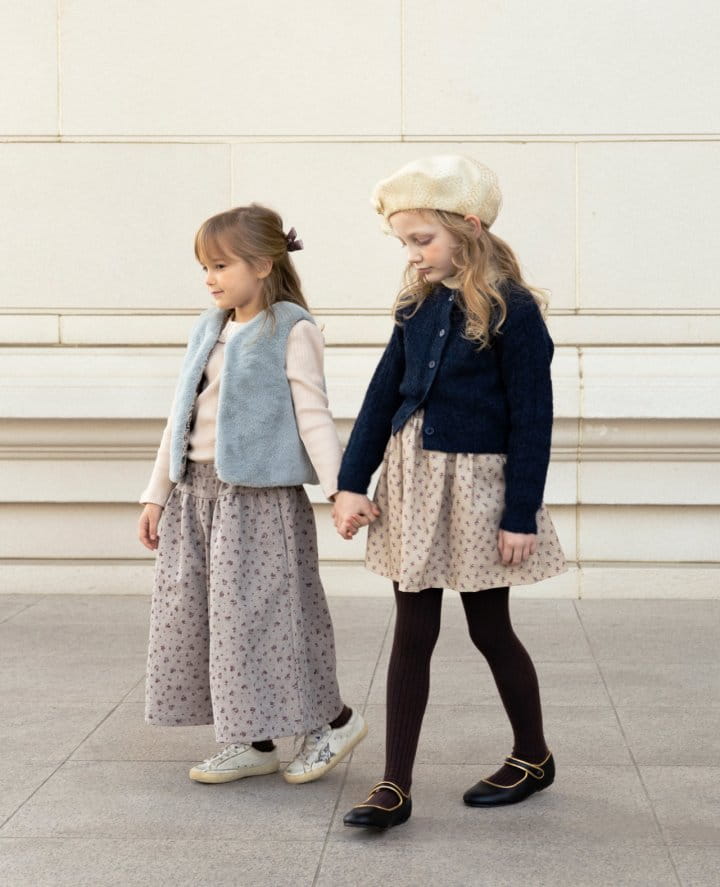 Le Bev - Korean Children Fashion - #designkidswear - Eyelet Twist Cardigan - 10