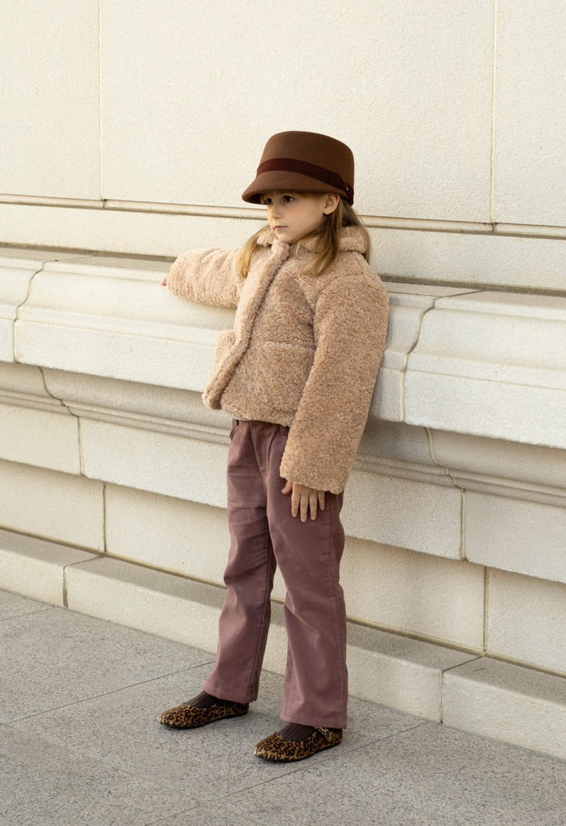 Le Bev - Korean Children Fashion - #minifashionista - Teddy Coat