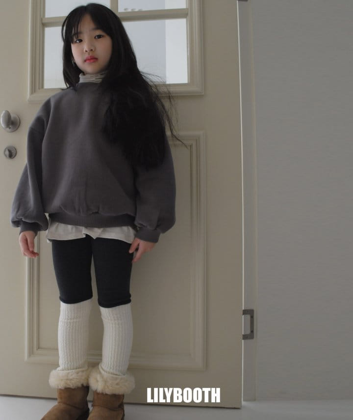Lilybooth - Korean Children Fashion - #fashionkids - Knit Warmer Leggings - 3