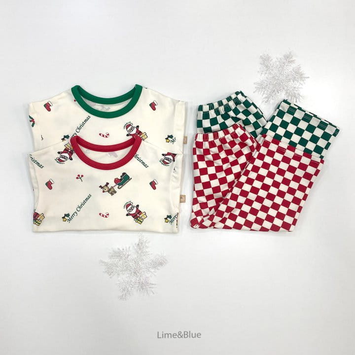 Lime & Blue - Korean Children Fashion - #discoveringself - Chess Christmas Easywear - 3