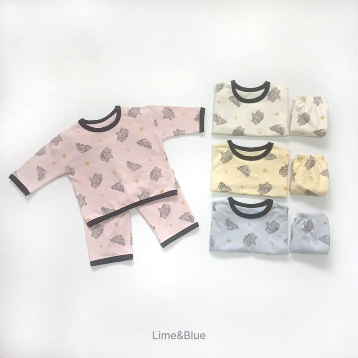 Lime & Blue - Korean Children Fashion - #fashionkids - Love Elephant Easywear - 2