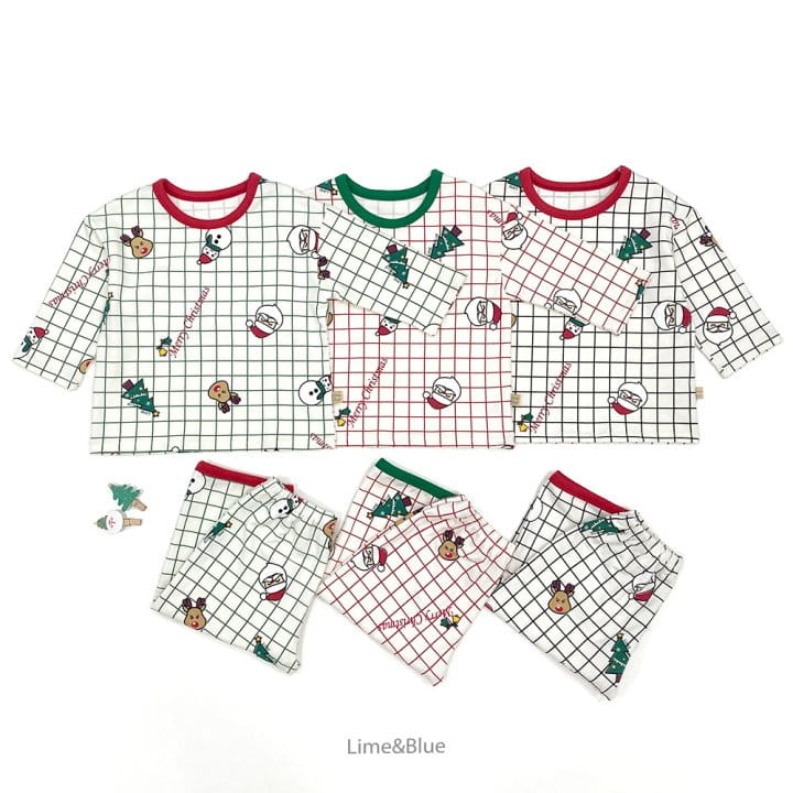 Lime & Blue - Korean Children Fashion - #kidsstore - Merry Christmas Easywear