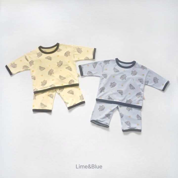 Lime & Blue - Korean Children Fashion - #littlefashionista - Love Elephant Easywear - 7