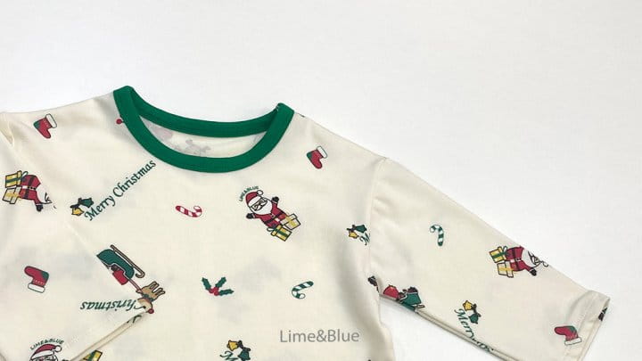 Lime & Blue - Korean Children Fashion - #magicofchildhood - Chess Christmas Easywear - 10