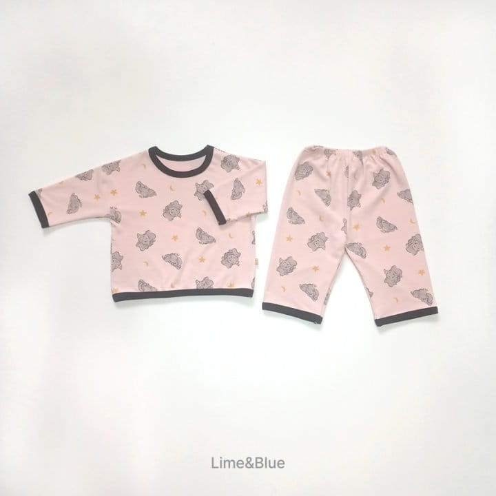 Lime & Blue - Korean Children Fashion - #prettylittlegirls - Love Elephant Easywear - 10