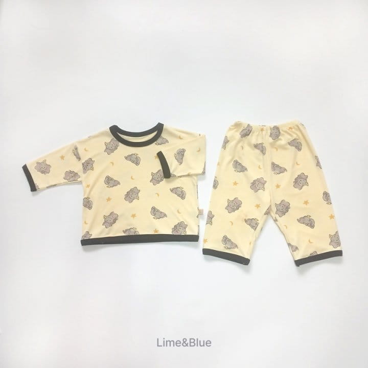 Lime & Blue - Korean Children Fashion - #todddlerfashion - Love Elephant Easywear - 11