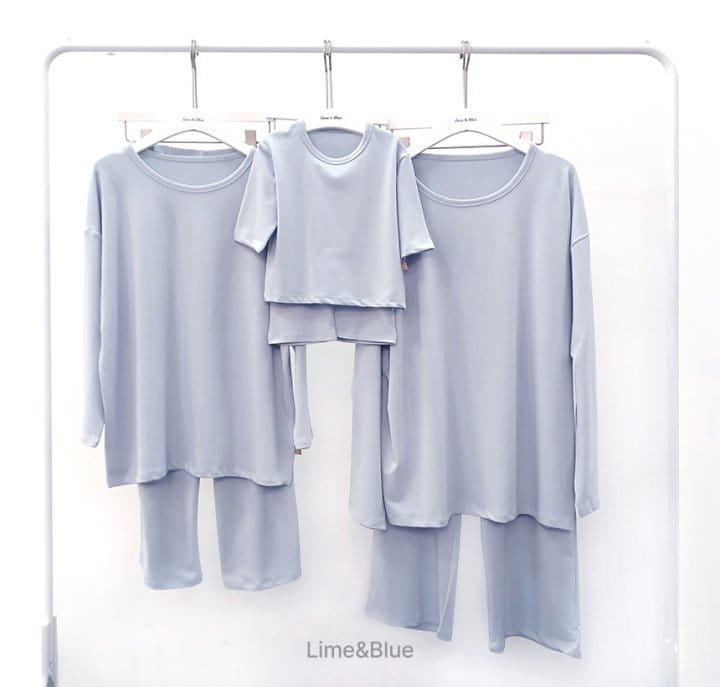Lime & Blue - Korean Women Fashion - #momslook - Creamy Easywear Mom - 6
