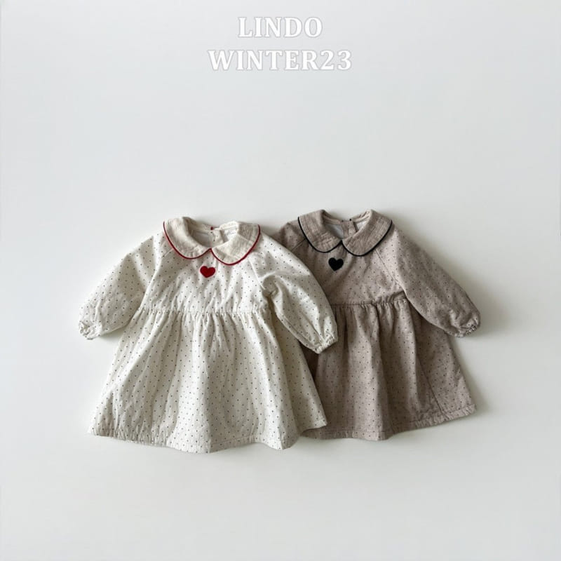 Lindo - Korean Children Fashion - #childrensboutique - Love More One-piece