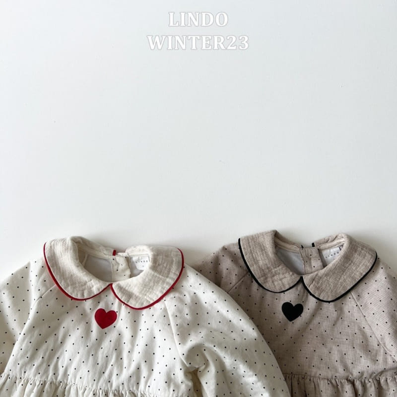Lindo - Korean Children Fashion - #designkidswear - Love More One-piece - 2
