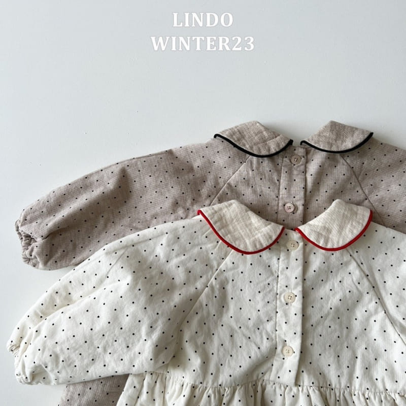 Lindo - Korean Children Fashion - #discoveringself - Love More One-piece - 3