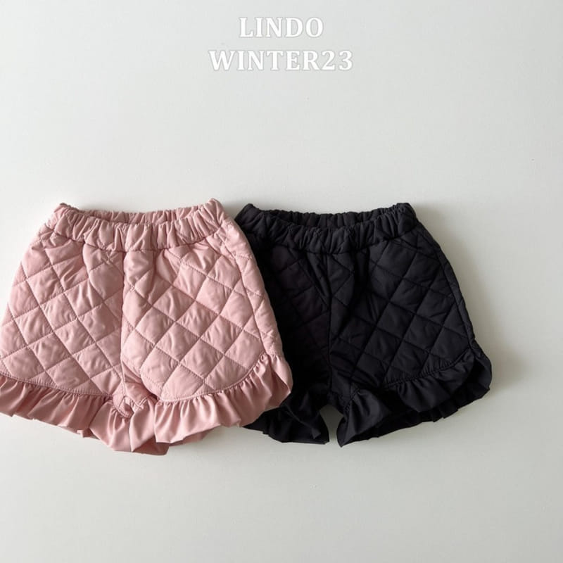 Lindo - Korean Children Fashion - #kidsstore - Quilting Frill Shorts - 2
