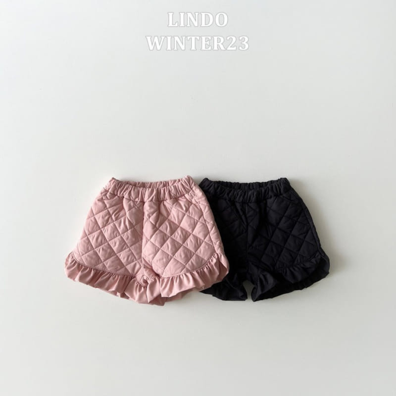 Lindo - Korean Children Fashion - #kidzfashiontrend - Quilting Frill Shorts - 3