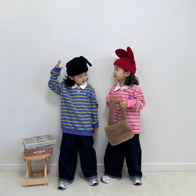 Little Rabbit - Korean Children Fashion - #designkidswear - ST Collar Sweatshirt - 6