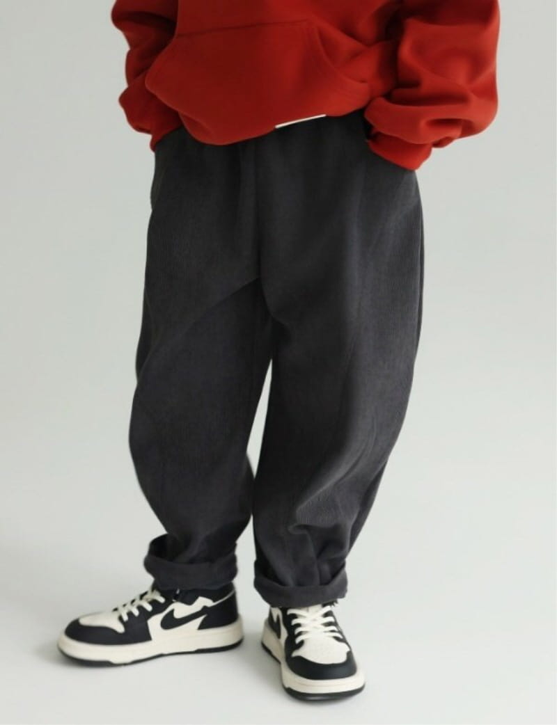 Little Rabbit - Korean Children Fashion - #kidsshorts - Junior Patch Rib Pants