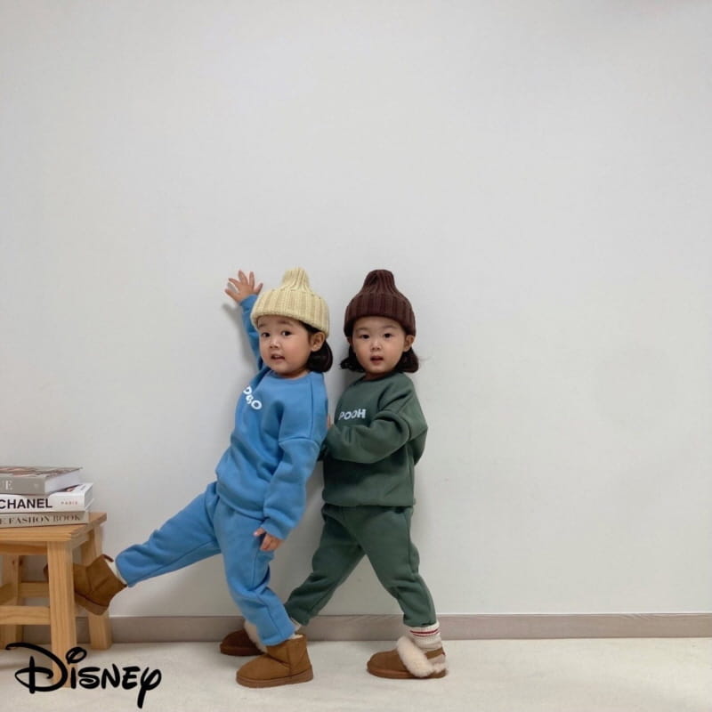 Little Rabbit - Korean Children Fashion - #kidsstore - Fleece Top Bottom Set - 7