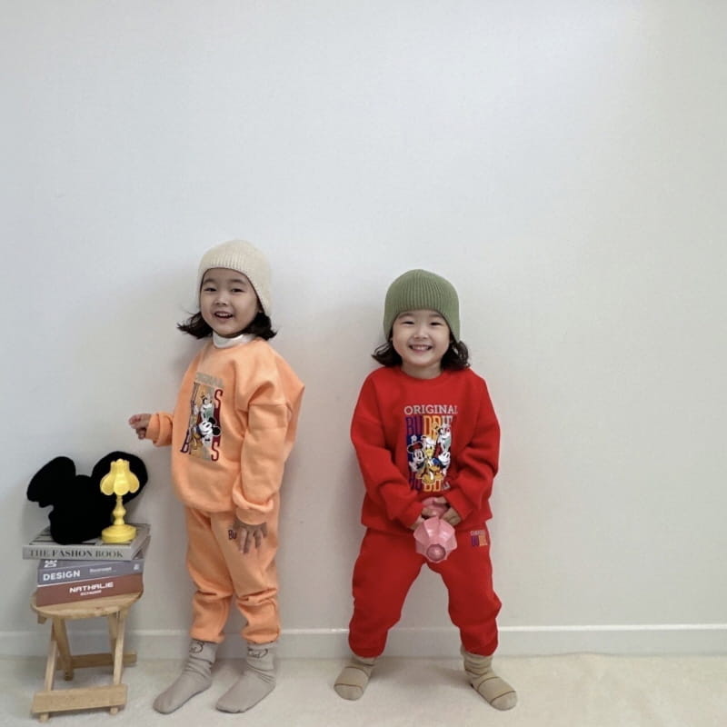 Little Rabbit - Korean Children Fashion - #minifashionista - Fleece M Top Bottom Set - 9