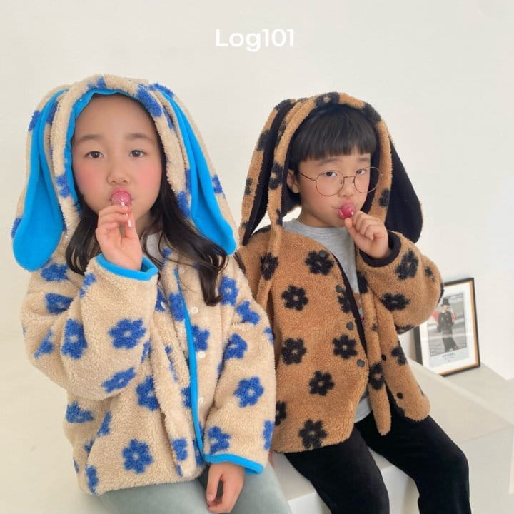 Log101 - Korean Children Fashion - #Kfashion4kids - Flower Bunny Hat - 7