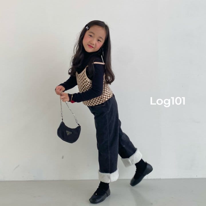 Log101 - Korean Children Fashion - #Kfashion4kids - Cozy Jeans - 5