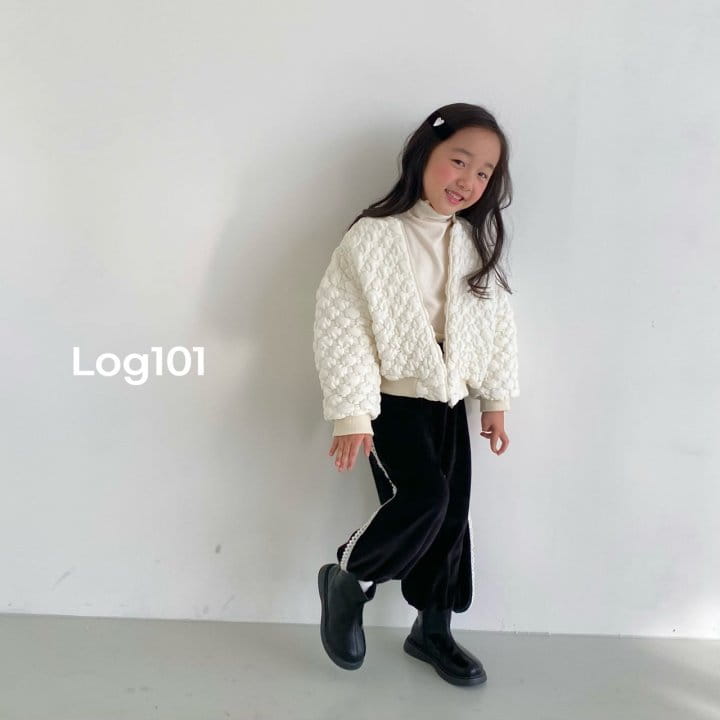 Log101 - Korean Children Fashion - #Kfashion4kids - Veloure Pants