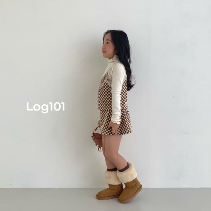 Log101 - Korean Children Fashion - #childofig - Mini Checker Vest - 2