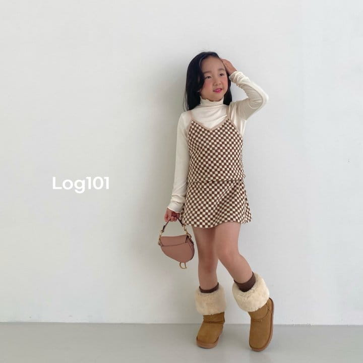 Log101 - Korean Children Fashion - #childrensboutique - Mini Checker Vest - 3