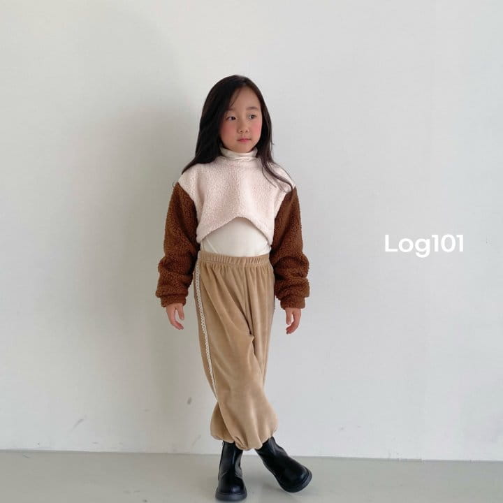 Log101 - Korean Children Fashion - #designkidswear - Veloure Pants - 11