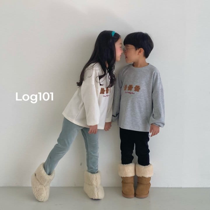 Log101 - Korean Children Fashion - #designkidswear - Bbogle Bear Tee - 7