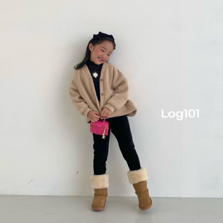 Log101 - Korean Children Fashion - #designkidswear - Camel Cardigan - 3