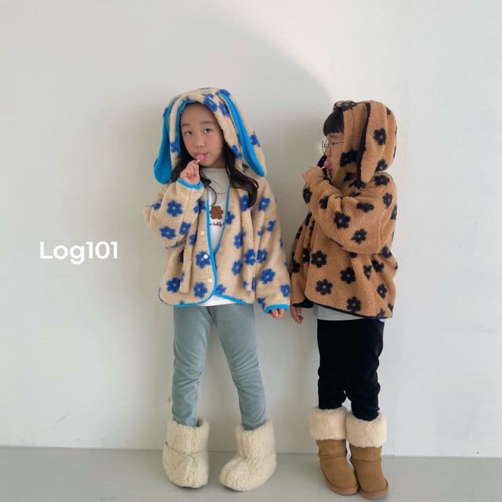 Log101 - Korean Children Fashion - #fashionkids - Flower Bunny Hat - 3
