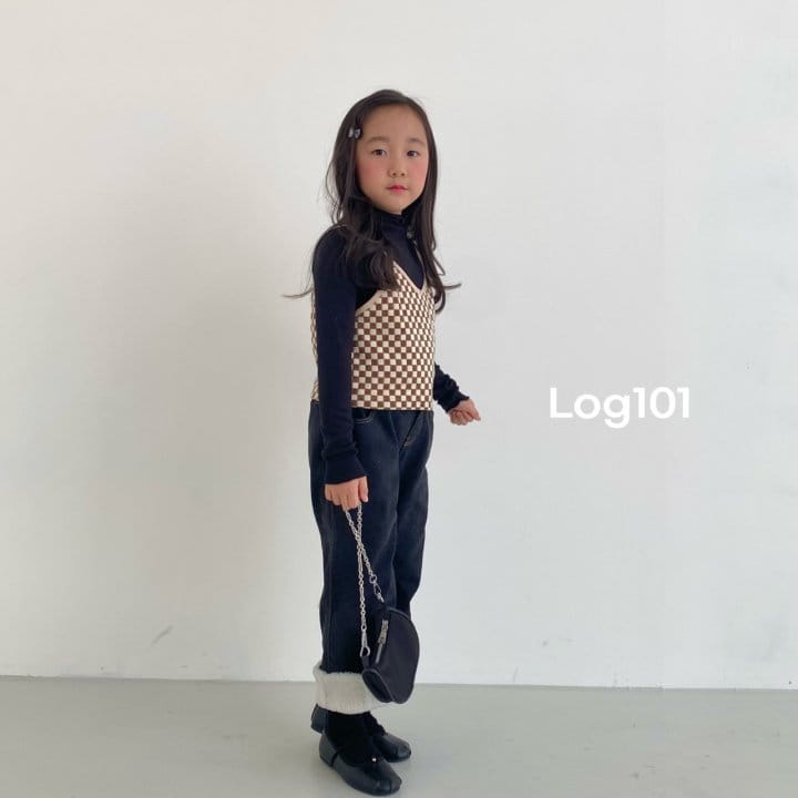 Log101 - Korean Children Fashion - #fashionkids - Cozy Jeans