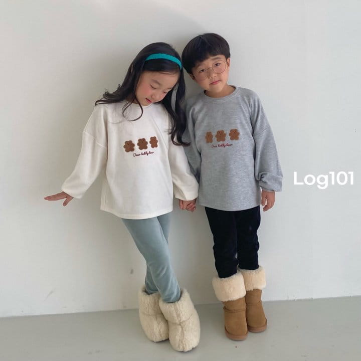 Log101 - Korean Children Fashion - #fashionkids - Bbogle Bear Tee - 9