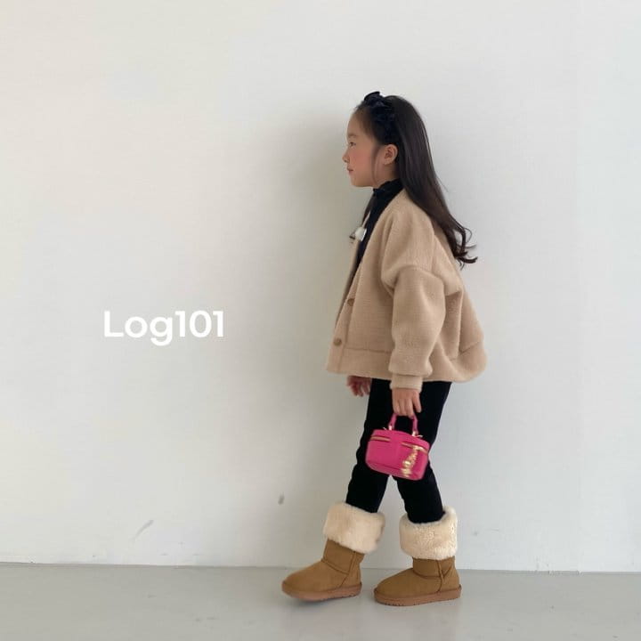 Log101 - Korean Children Fashion - #fashionkids - Camel Cardigan - 5