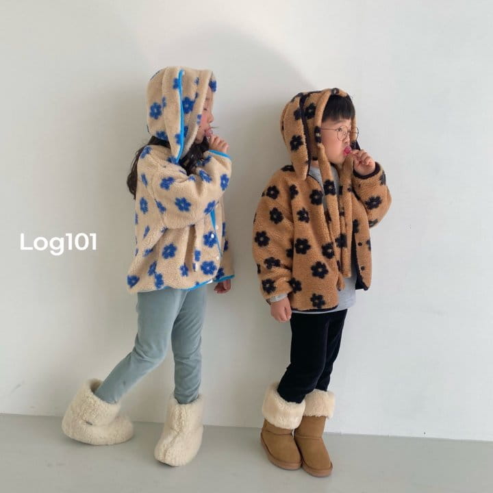 Log101 - Korean Children Fashion - #fashionkids - Flower Bunny Hat - 4