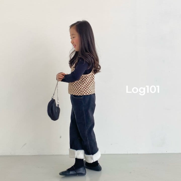 Log101 - Korean Children Fashion - #kidsshorts - Cozy Jeans - 2