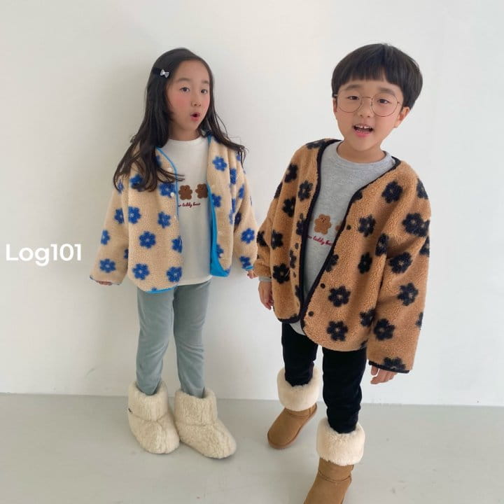 Log101 - Korean Children Fashion - #kidsshorts - Bbogle Bear Tee - 10