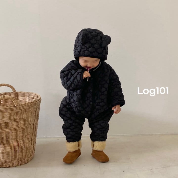 Log101 - Korean Children Fashion - #kidsstore - Cloud Quilting Jumpsuit - 3