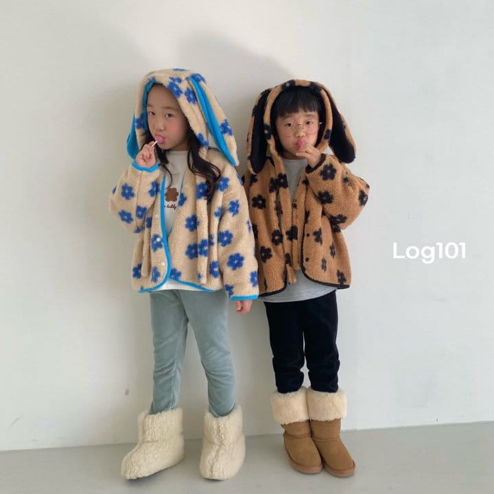 Log101 - Korean Children Fashion - #kidzfashiontrend - Flower Bunny Hat - 6