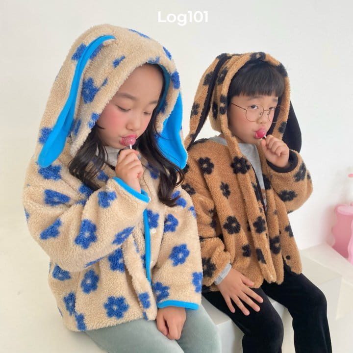 Log101 - Korean Children Fashion - #littlefashionista - Flower Bunny Hat - 8