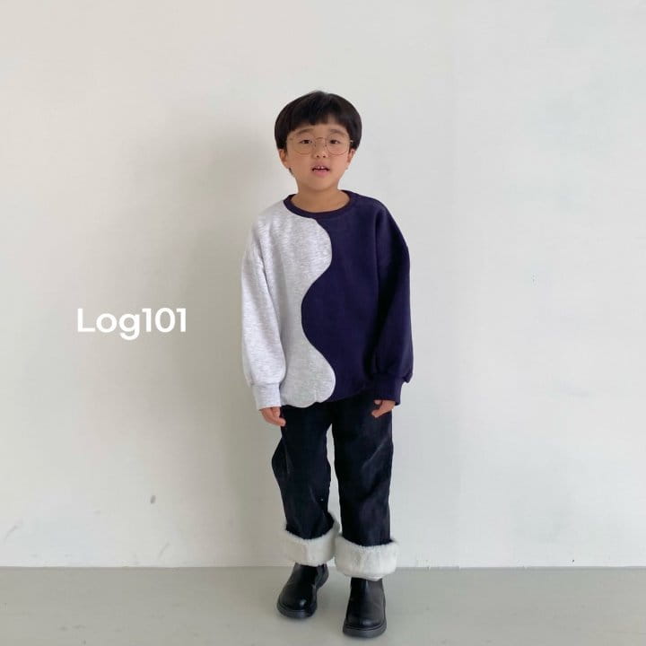 Log101 - Korean Children Fashion - #magicofchildhood - Wave Sweatshirt - 10