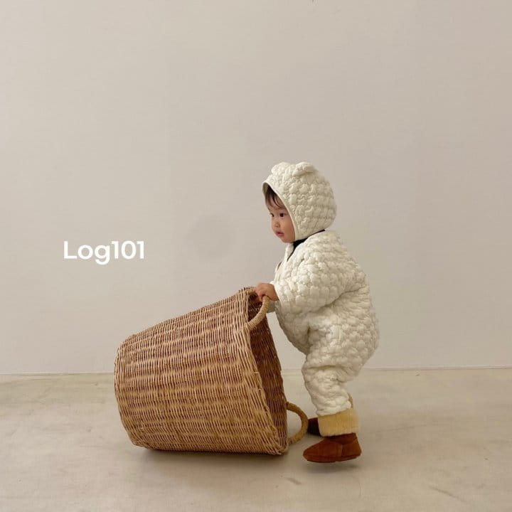 Log101 - Korean Children Fashion - #prettylittlegirls - Cloud Quilting Jumpsuit - 9