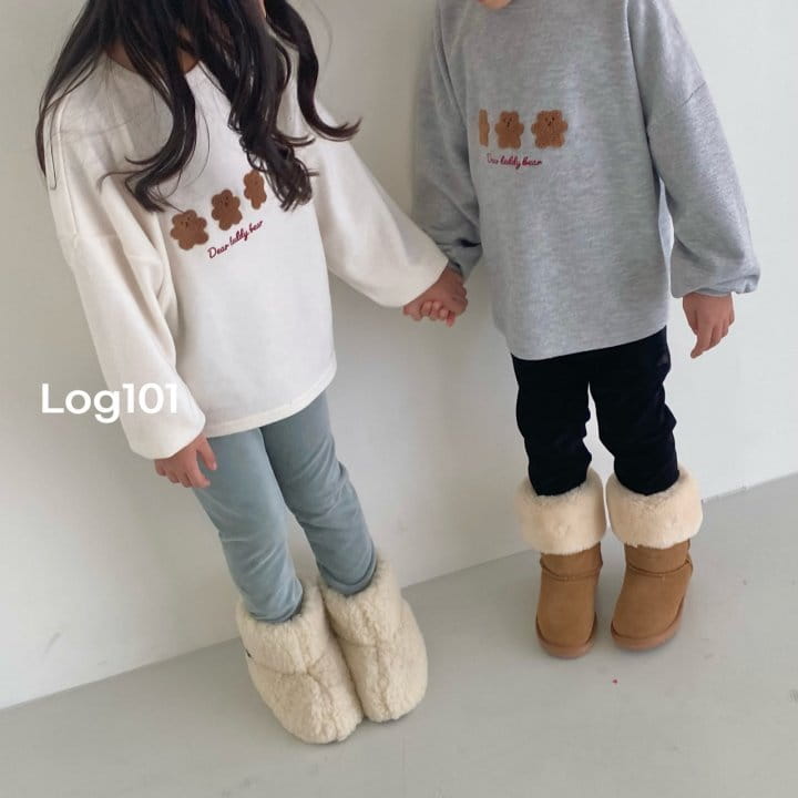Log101 - Korean Children Fashion - #toddlerclothing - Bbogle Bear Tee - 4