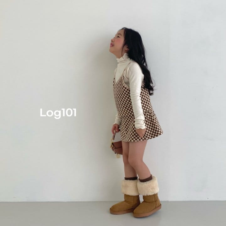 Log101 - Korean Children Fashion - #stylishchildhood - Mini Checker Vest