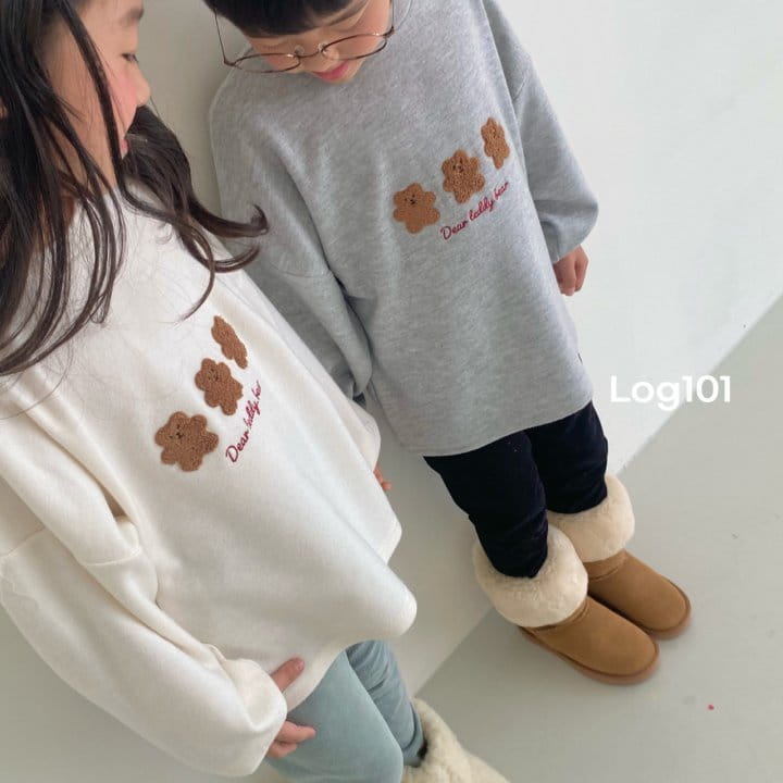 Log101 - Korean Children Fashion - #toddlerclothing - Bbogle Bear Tee - 3