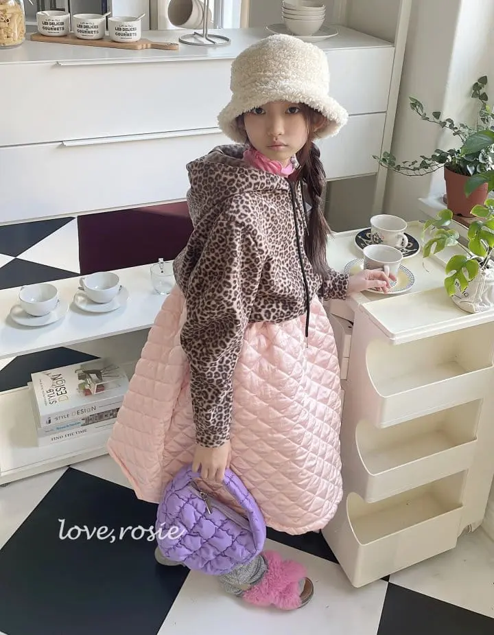 Love Rosie - Korean Children Fashion - #Kfashion4kids - Leopard Fleece Hoody Zip-up - 5