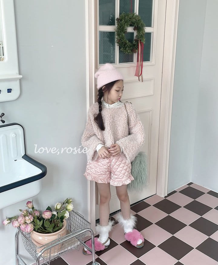 Love Rosie - Korean Children Fashion - #childofig - Satin Quilting Shorts - 10