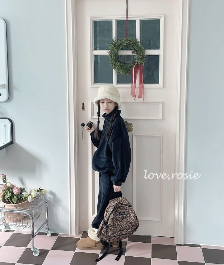 Love Rosie - Korean Children Fashion - #designkidswear - Bon Jour Veloure Set